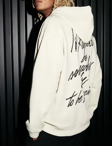 Hanorac H&M, crem