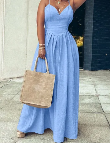Rochie lunga SHEIN, bleu