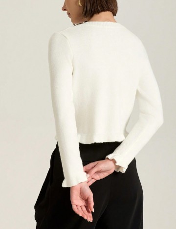Cardigan SHEIN, ecru
