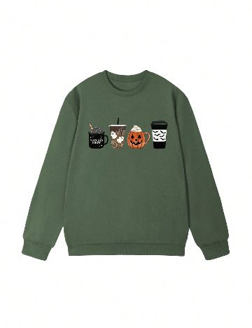 Bluza SHEIN, verde
