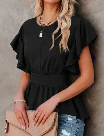 Bluza SHEIN, negru