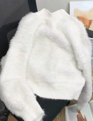Cardigan SHEIN, alb