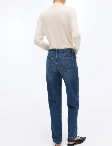 Blugi H&M, albastru