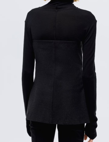 Top H&M, negru
