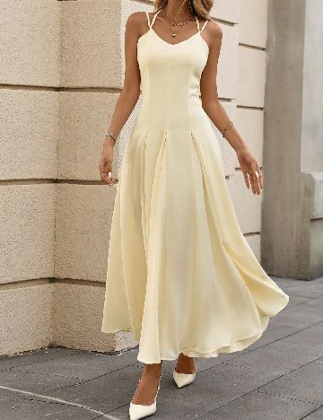 Rochie lunga SHEIN, galben