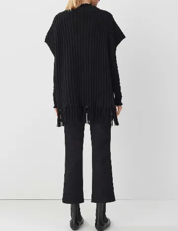Poncho Opus, negru
