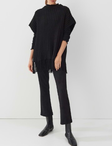 Poncho Opus, negru