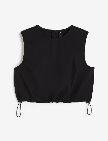 Top H&M, negru