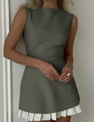 Rochie scurta SHEIN, gri