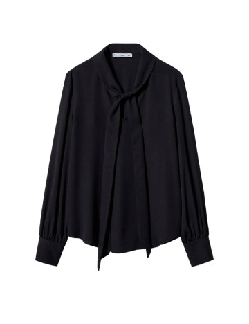 Bluza Mango, negru