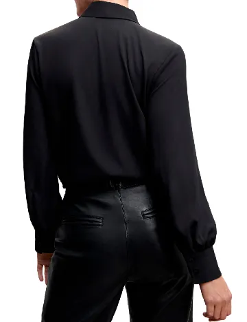 Bluza Mango, negru