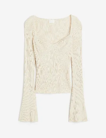 Bluza H&M, crem