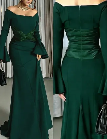 Rochie lunga SHEIN, verde