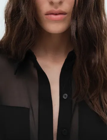 Salopeta Mango, negru