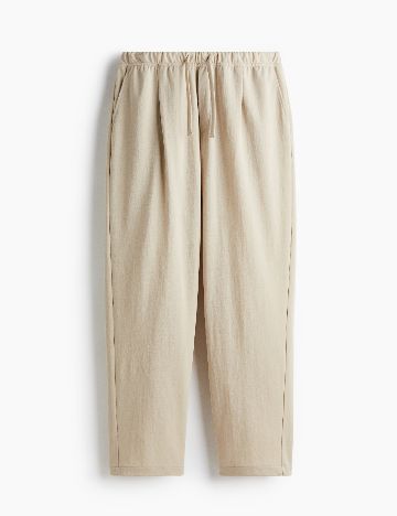 Pantaloni H&M, crem