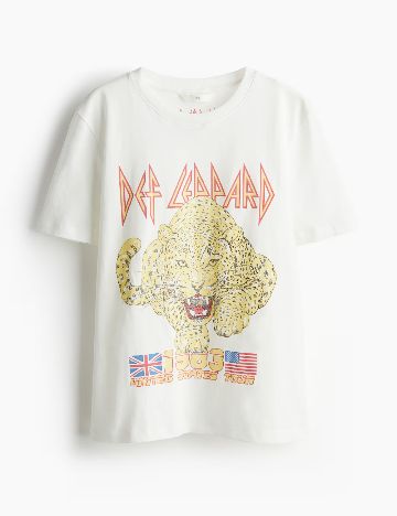 Tricou H&M, alb