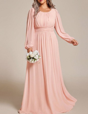 Rochie lunga Ever-Pretty Plus Size, roz