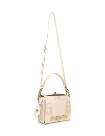 Geanta Steve Madden, crem