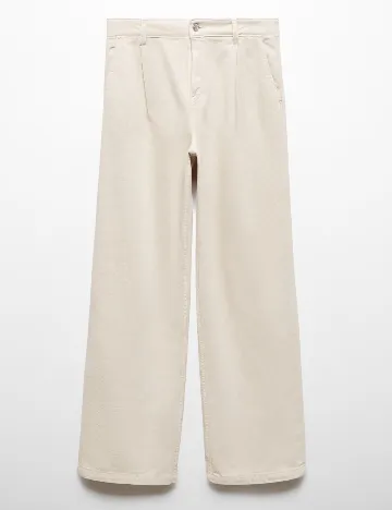 Blugi Mango, crem