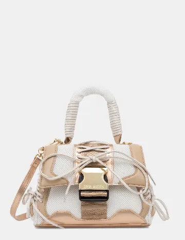 Geanta Steve Madden, alb/crem