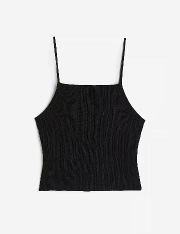 Top H&M, negru
