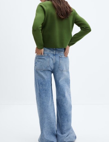 Bluza Mango, verde
