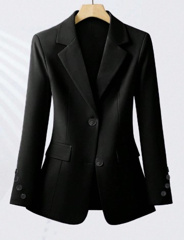 Sacou SHEIN CURVE, negru