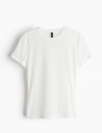 Tricou H&M, alb