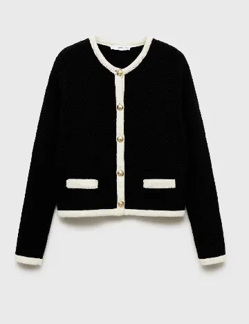 Cardigan Mango, negru