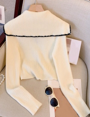 Bluza Jianhu, crem