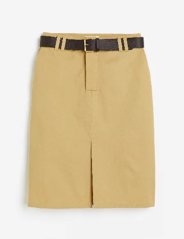 Fusta H&M, bej