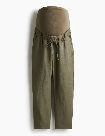 Pantaloni H&M MAMA, kaki