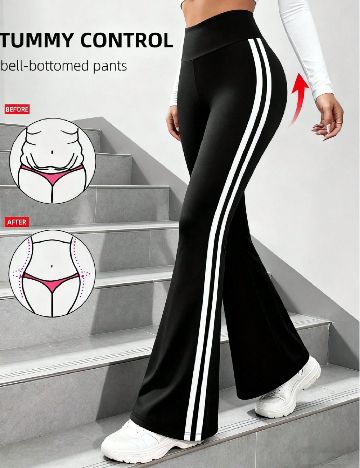 Pantaloni SHEIN, negru