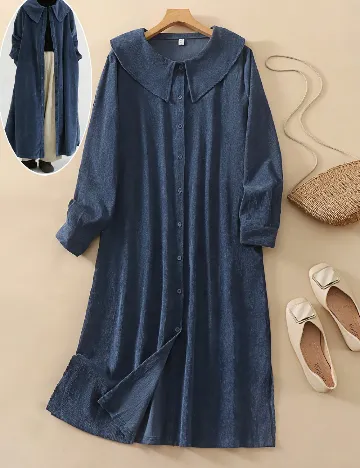 Rochie medie SHEIN, albastru