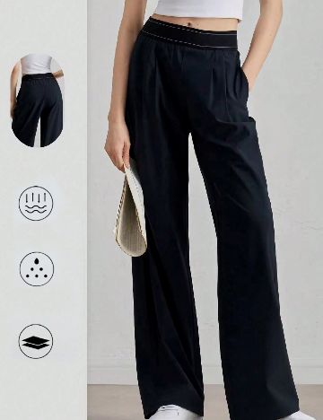 Pantaloni SHEIN, negru