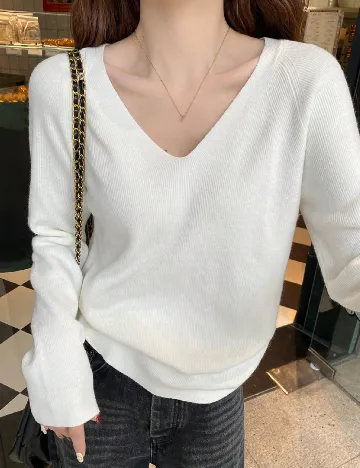 Bluza SHEIN, alb