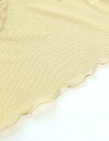 Top SHEIN, galben