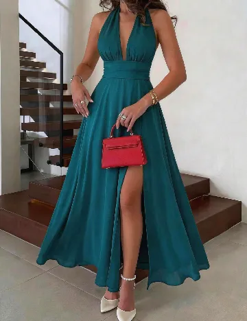 Rochie lunga SHEIN, albastru