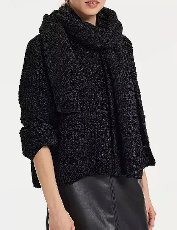 Fular Opus, negru