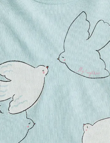 Tricou H&M, albastru