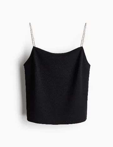 Top H&M, negru