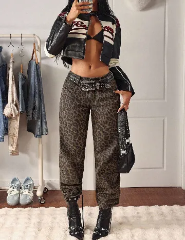 Blugi SHEIN, animal print