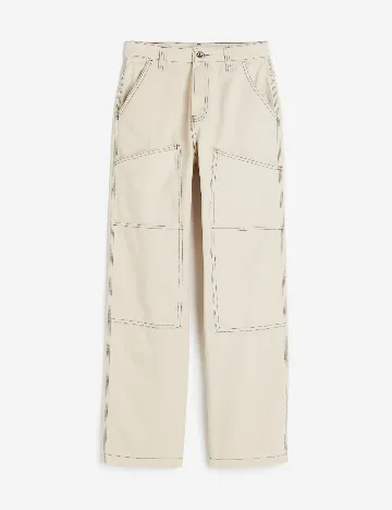 Blugi H&M, crem