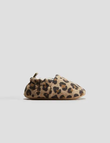 Papuci de Casa H&M, animal print