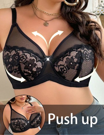 Sutien SHEIN CURVE, negru