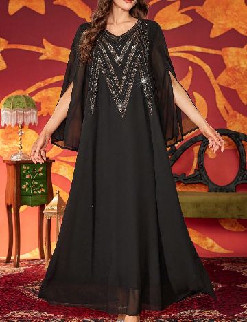 Rochie medie SHEIN, negru