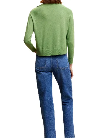 Bluza Mango, verde