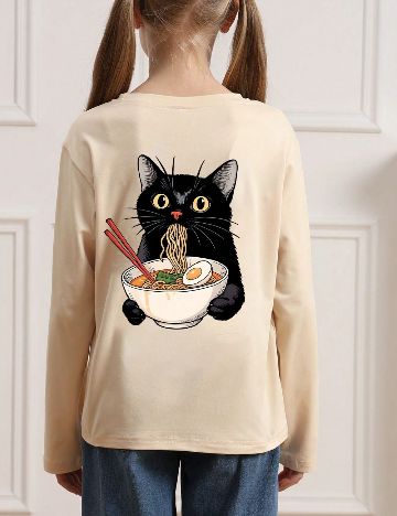Bluza Shein Kids, crem