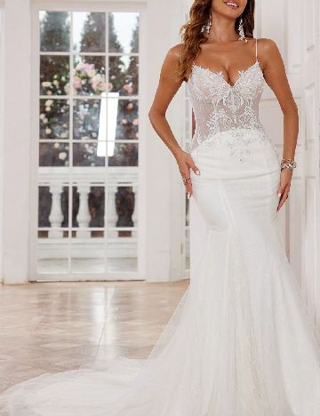 Rochie lunga SHEIN, alb