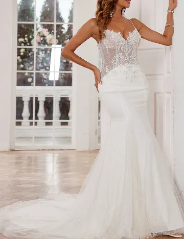 Rochie lunga SHEIN, alb